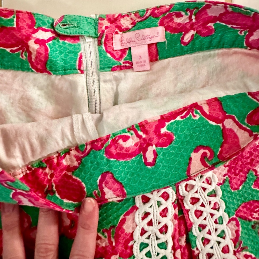 Lilly Pulitzer Skort Embroidered - Picture 2 of 3